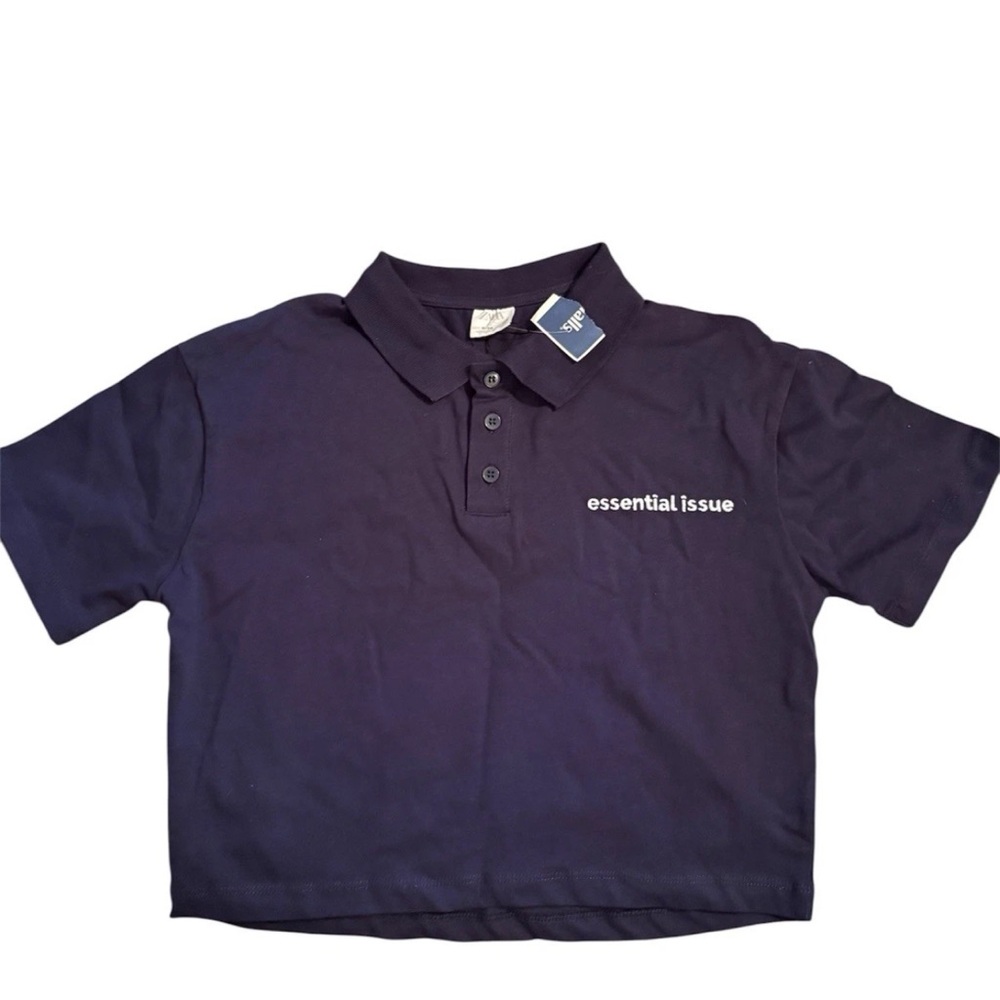 Zara Essential Issue Navy Polo GIRL SIZE 9/10